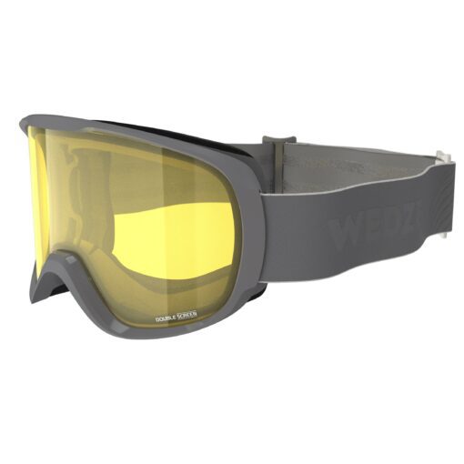 Okuliare s výkonnou úpravou proti zahmlievaniu a širokým zorným poľom poslúžia lyžiarom v nepriaznivom počasí. Vhodné na dioptrické okuliare.