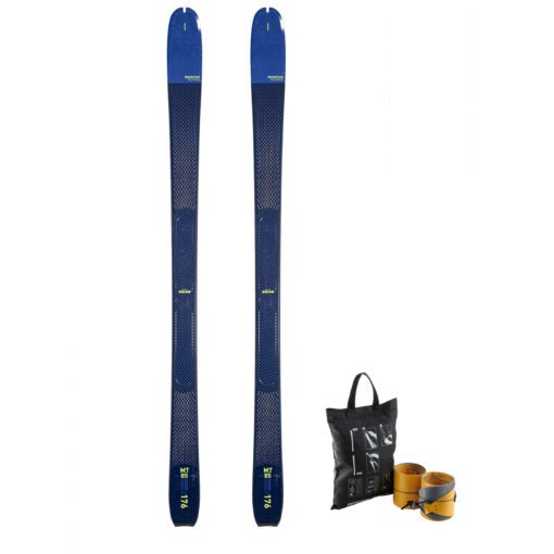 Univerzálne skialpové lyže s 85 mm stredom lyže poskytujú potešenie pri zjazde