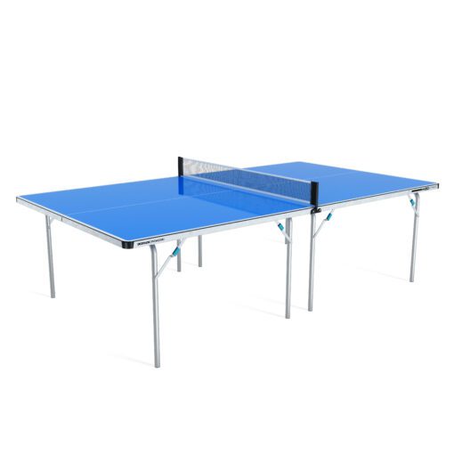 Náš tím vytvoril tento stôl pre začínajúcich hráčov stolného tenisu na hranie v interiéri aj v exteriéri.