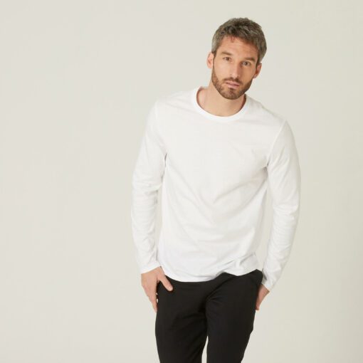 Jednoduché a pohodlné tričko s dlhým rukávom