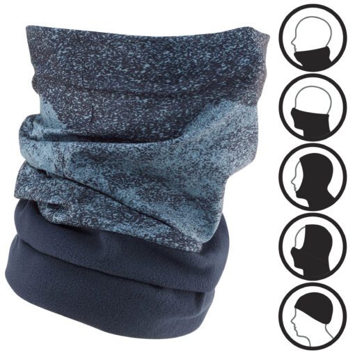 Praktický a dômyselný nákrčník: môžete ho nosiť 6 rôznymi spôsobmi na účinnú ochranu proti chladu.