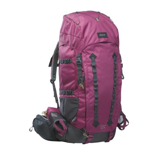 Vytvorili sme tento odolný batoh s veľkorysým objemom 60 l (+10 l rozšírenie) pre ženy na niekoľkodňovú turistiku v horách.