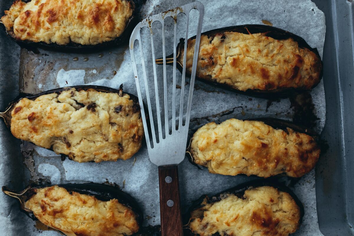 recepty baklažán