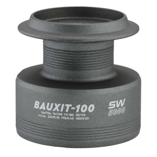 Táto hliníková cievka je kompatibilná s navijakom Bauxit 100 SW 5000.