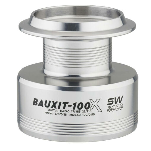 Hliníková cievka je vhodná na navijak Bauxit 100 SW 5000 a Bauxit 100 X 5000.