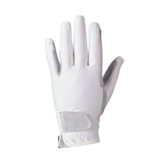 Naše rukavice Basic zachovajú vašim rukám dobrú priľnavosť k opratám a umožnia vám dobrý kontakt s nimi. Sú obľúbené vďaka zapínaniu na suchý zips.