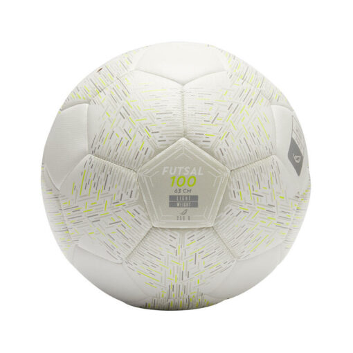 Naše vývojové tímy vytvorili túto futsalovú loptu FS100 Light pre ešte väčšiu ľahkosť a zachovanie dobrej úrovne odolnosti.