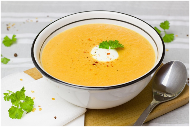 recept mrkvovo-zazvorova polievka