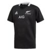 Replika domáceho dresu All Blacks pre dospelých čierna 2019