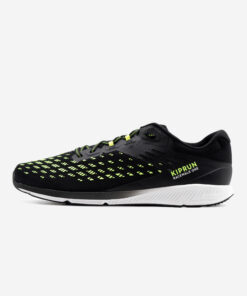 Obuv na športovú chôdzu Racewalk One čierno-fluorescenčne žltá