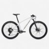 Horský bicykel XC RACE 900 karbónový rám biely