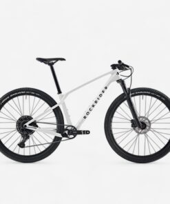 Horský bicykel XC RACE 900 karbónový rám biely