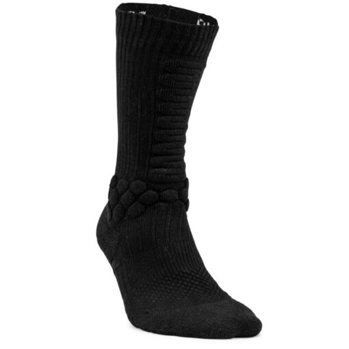 Vďaka zosilneným hrubším zónam poskytujú tieto ponožky maximálne pohodlie. Elastická guma zaručuje dynamické spevnenie oblúku chodidla.