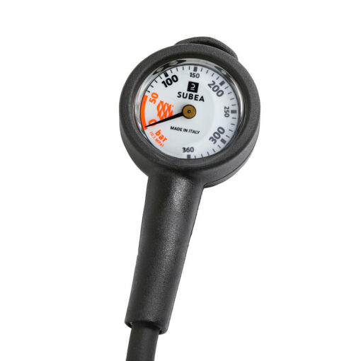 Potápačský tlakomer na meranie tlaku až do 300 barov. Je vhodný aj pre vysokotlakové systémy.