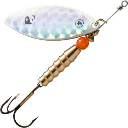 Veľmi príťažlivé záblesky rotačného blyskáča umožňujú prilákať dravé ryby. Vibrácia rotačného blyskáča vyvoláva útoky dravých rýb.