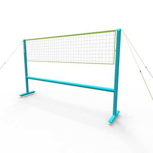 Inovácia: ľahký prenos a nahustenie siete na plážový volejbal za menej ako 5 minút!