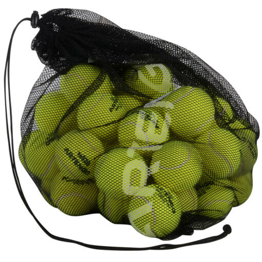 Do tejto sieťky sa zmestí až 60 tenisových loptičiek. Môžete ich tak jednoducho skladovať a prenášať.