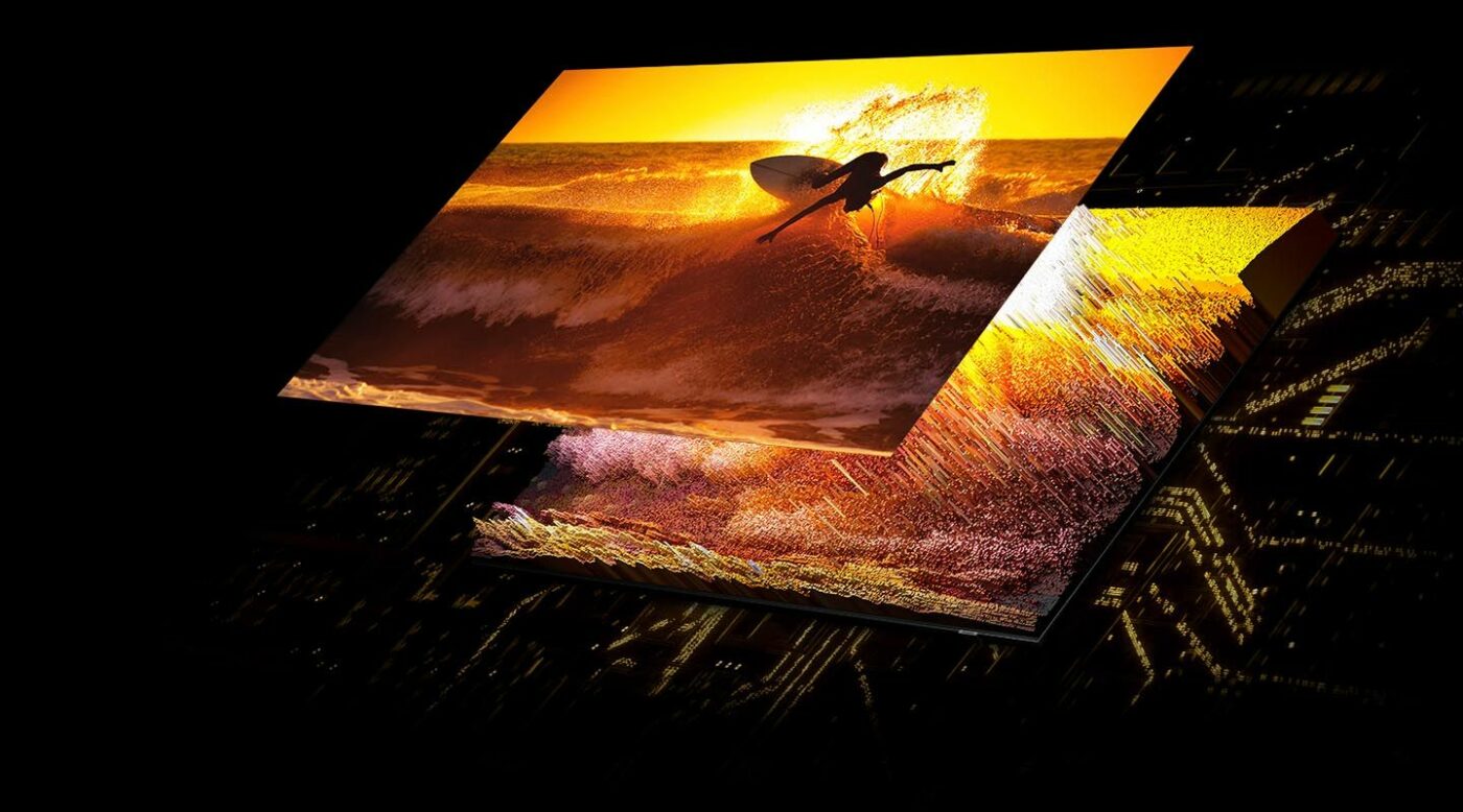 Strhujúci obraz Samsung TV 8K
